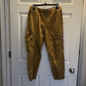 Wrangler brown cargo pants, boys 14 Husky